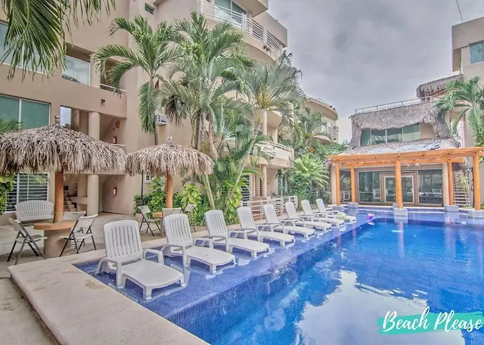 Perla Del Mar - Large Pool And 6 Blocks To Beach Bucerias
