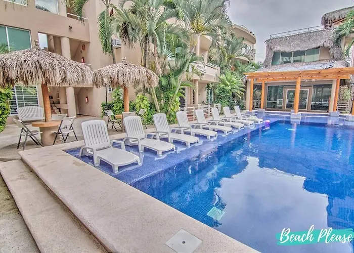 Perla Del Mar - Large Pool And 6 Blocks To Beach Bucerias